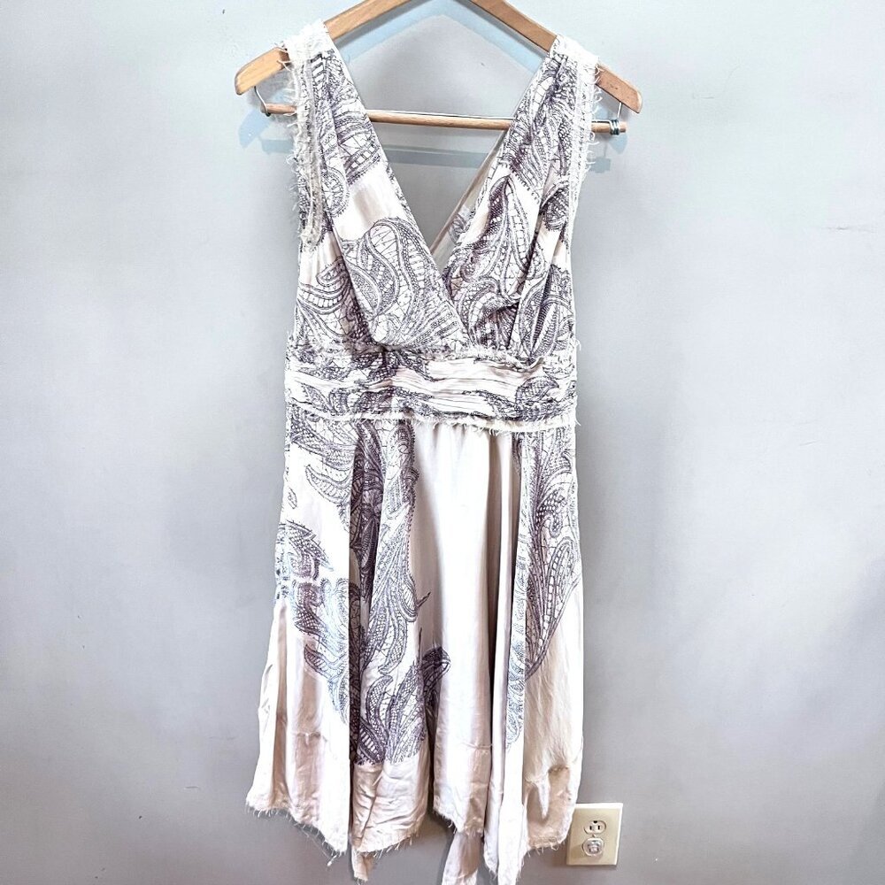 Anthropologie Yoana Baraschi Silk Dress- Size 6
